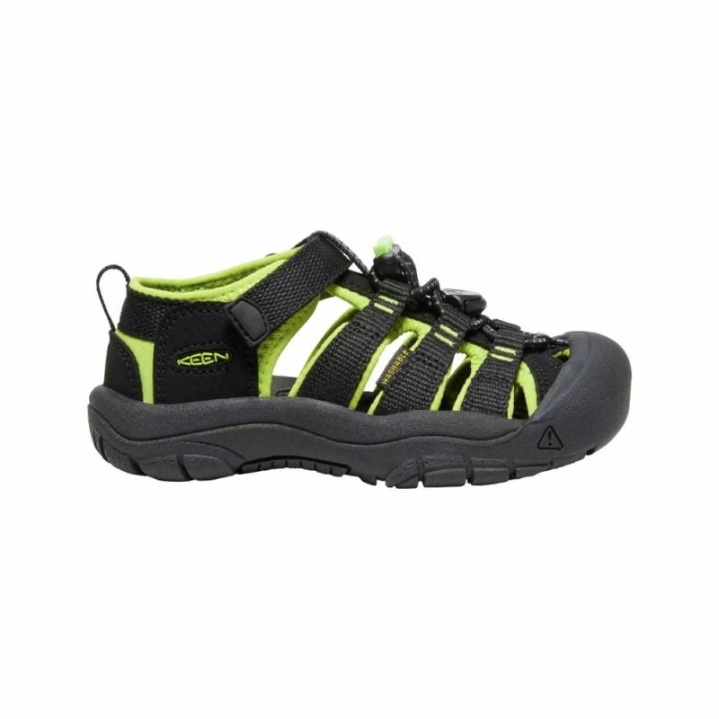 Keen Newport H2 Black/Lime Green Kids' Summer Hiking Sandals (1009942) In preparation Your Sports Performance