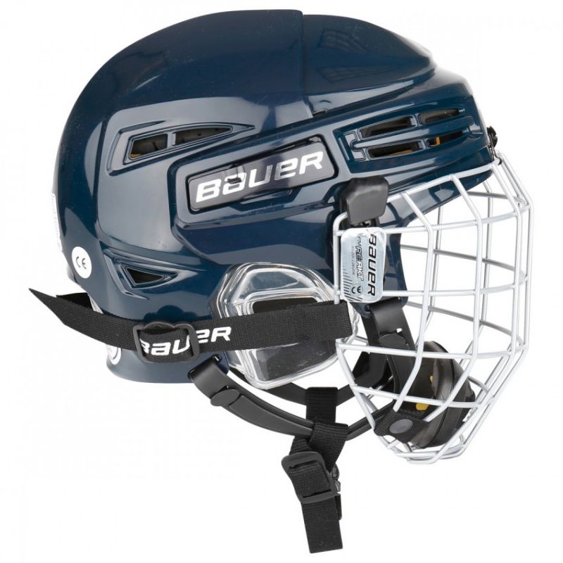 Bauer Re-akt 100 Yth Combo Hockey Helmet