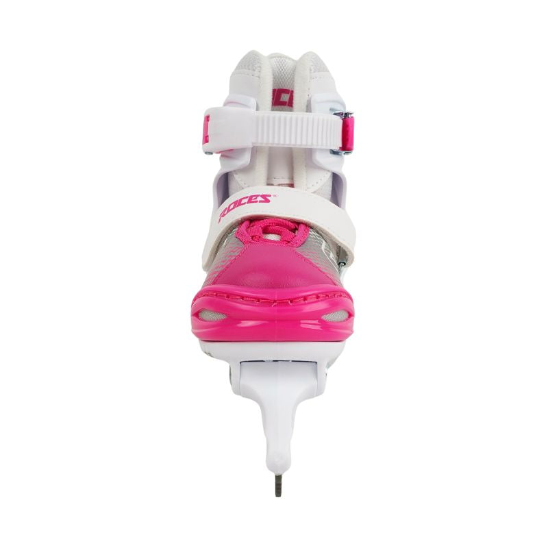 Roces Jokey Ice X skates white and pink 450746 001 Roces