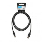 IBOX USB 2.0 AB M/M 1.8M cable PRINTER IKU2D18 (USB 2.0 type AM - USB 2.0 type BM; 1.8m; black) Kable i adaptery/Kable USB Your Sports Performance