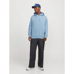 Jack&Jones Men's Hoodie JJESTAR BASIC SWEAT HOOD NOOS 12257852 CHAMBRAY BLUE Jack&Jones
