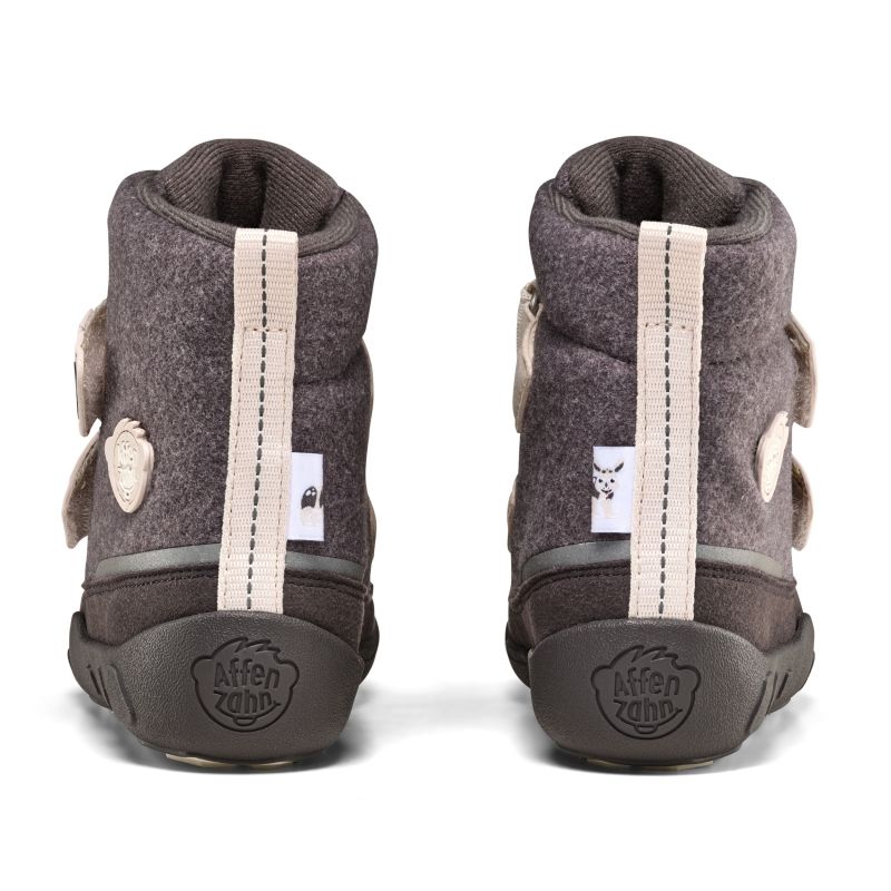 Affenzahn Comfy Rhino Recycled Wool Barefoot Winter Boots (01250-80028)