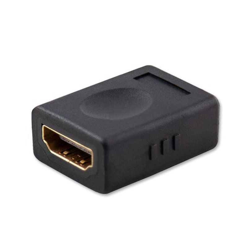 SAVIO CL-111 Adapter (HDMI F - HDMI F; black) Kable i adaptery/Adaptery, przejściówki Your Sports Performance
