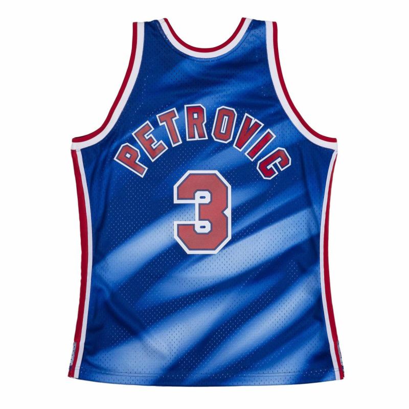 Mitchell & Ness Swingman Jersey NBA New Jersey Nets Drazen Petrović - SMJYSB19031-NJNPTRY90DPE Koszulki NBA Your Sports Performance