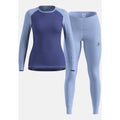 Thermal underwear - Odlo Set ACTIVE WARM Special Set size S Navy blue Odzież militarna/Bielizna termoaktywna Your Sports Performance