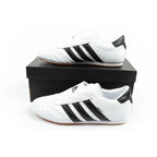 Adidas women's Taekwondo sports shoes white leather slip-on adidas
