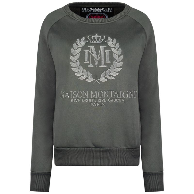 Maison Montaigne FIMOSAI DGREY MT LADY 016 sweatshirt (RBMWW6410F/MM-GRIS FONCÉ) Maison Montaigne