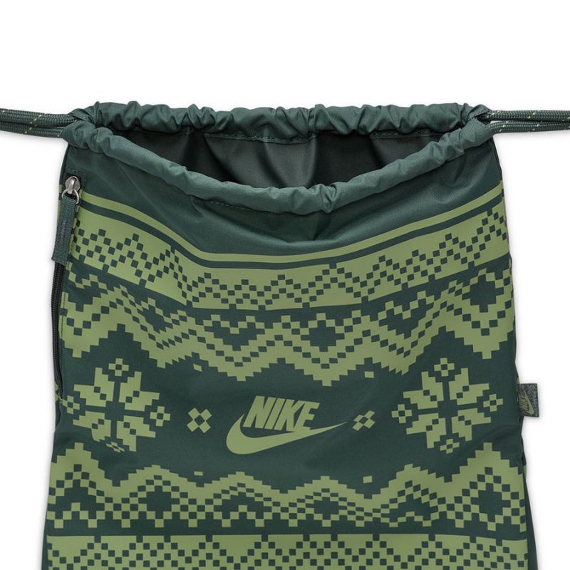 Nike Drawstring Backpack-Fair Isle FZ7287-338 Accessories/Sachets / Belts / Bags Your Sports Performance