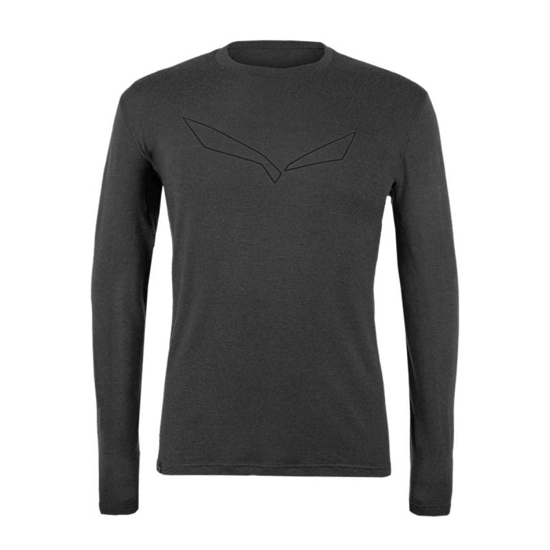 Salewa Pure Logo Merino Responsive Men's Long Sleeve Tee L/ST 28262-0910 Clothing/Outdoor/Salewa Your Sports Performance