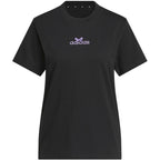 adidas Bow on Linear Logo Graphic Women's T-Shirt Black KB2400