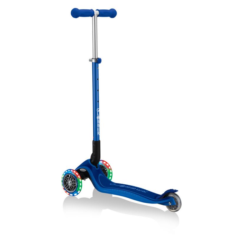 Scooter 3 wheels Globber Primo Foldable Plus Lights Jr 439-100 Accessories/Skating/Hulajnogi Your Sports Performance