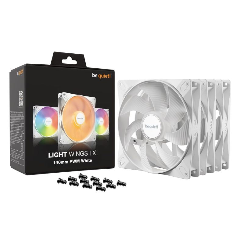 BE QUIET FAN! Light Wings LX 120mm PWM Triple Pack Chłodzenie/Chłodzenie - wentylatory Your Sports Performance