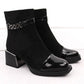 D&amp;A S.Barski ankle boots with decorative heel Premium Collection W MR880-018 OLI269A Footwear/Lifestyle/S.Barski Your Sports Performance