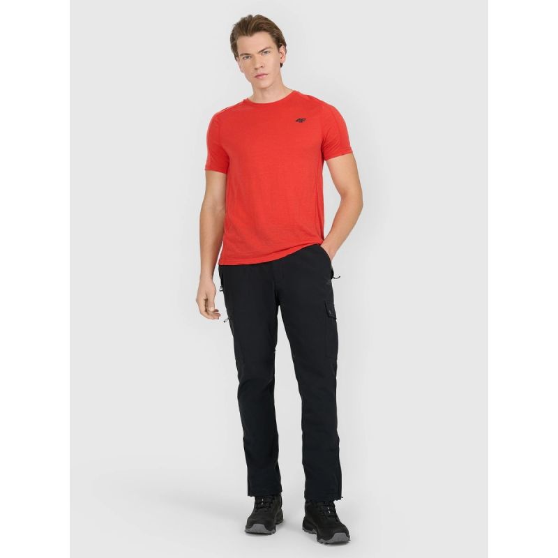 Men's 4F Merino Wool Trekking T-shirt 4FWAW25TFTSM1526-62S 4f