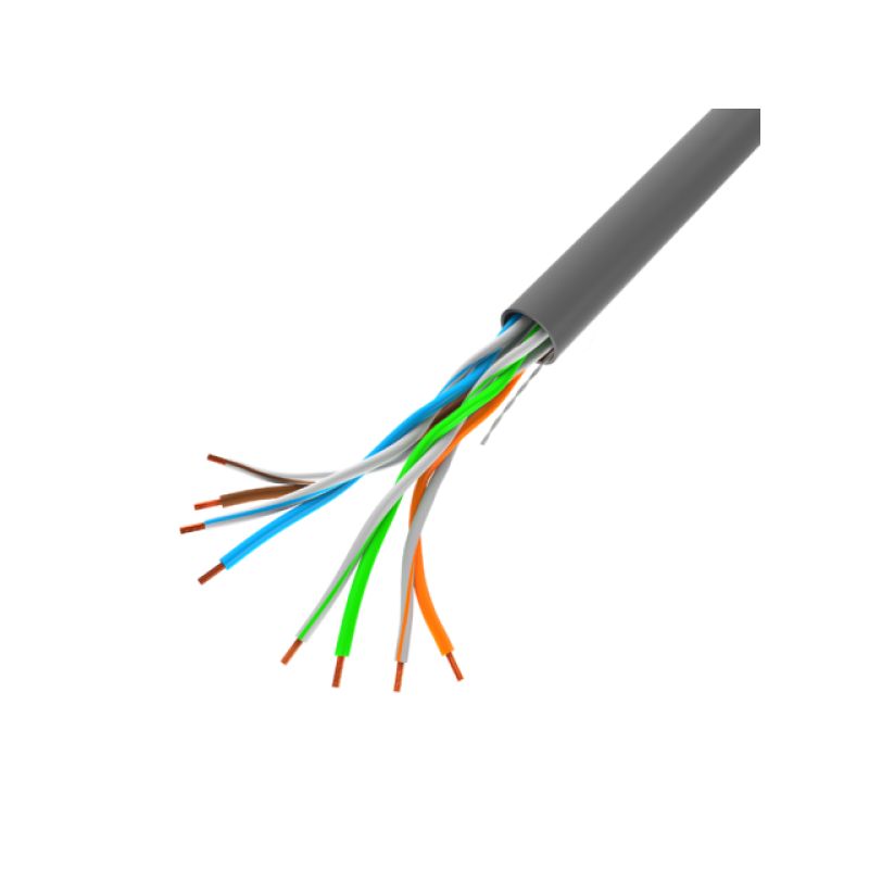 LANBERG UTP LAN CABLE 100MB/S 305M CCA WIRE GRAY Kable, gniazda i wtyki/Kable sieciowe Your Sports Performance