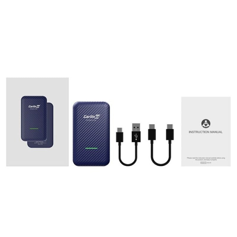 CARLINKIT 4.0 Adapter Wireless Module Android Auto & Apple CarPlay blue Kable i adaptery/Adaptery, przejściówki Your Sports Performance
