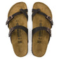 Birkenstock Mayari Habana Narrow Women's Flip-Flops, Nubuck Leather, Brown (0171323) To be categorized Your Sports Performance