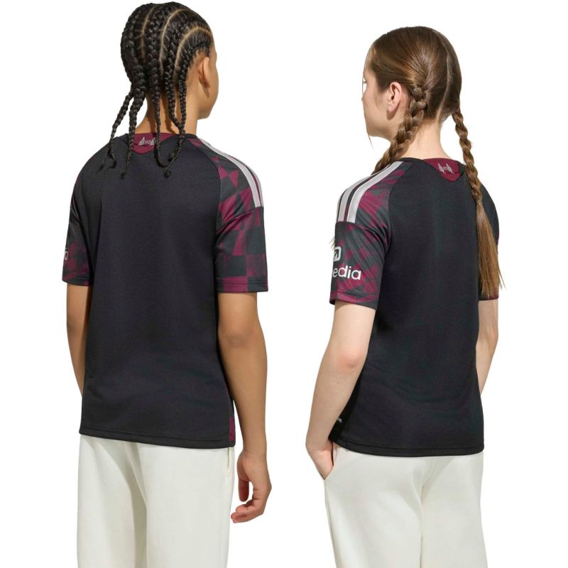 adidas Liverpool FC 26/27 Third Jersey Kids' Shirt Black and Pink KB8284
