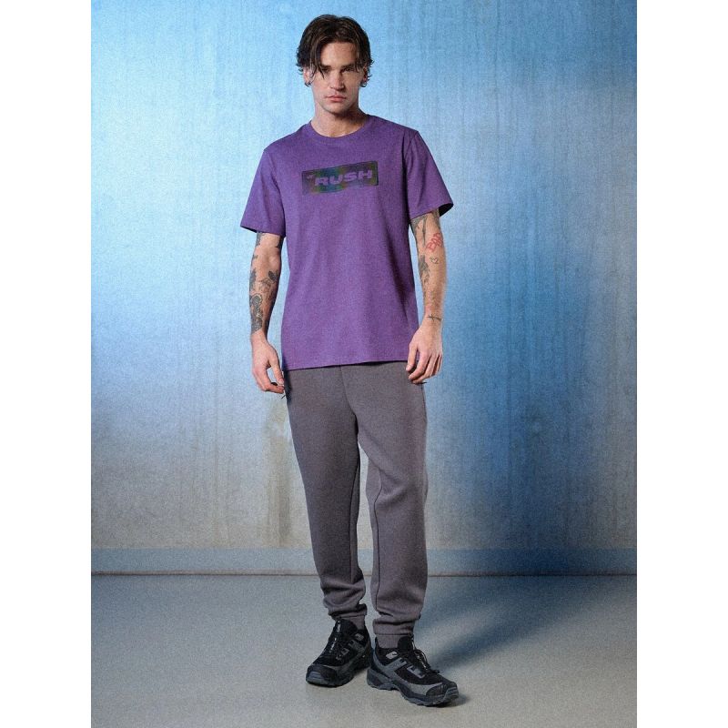 Men's regular printed T-shirt 4F 4FRSS26TTSHM3659-50S 4f