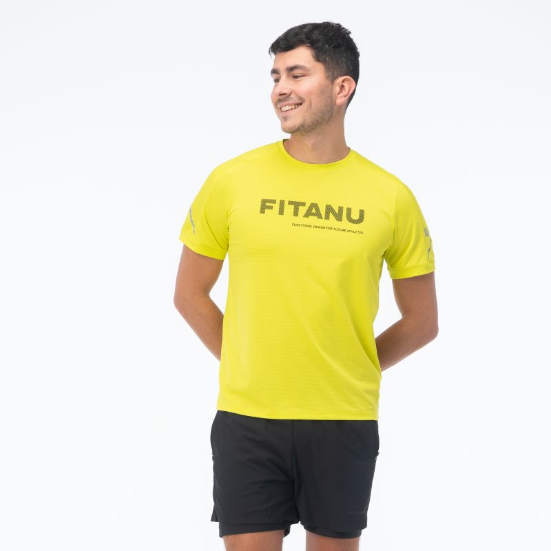 Men's FLAN Short Sleeve T-Shirt To be categorized Your Sports Performance