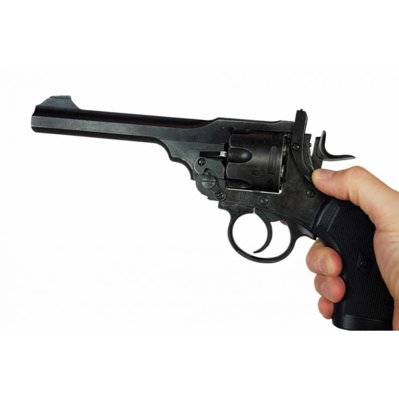WEBLEY MKVI .455 Service revolver, cal. 5.5 mm, Diabolo, 6-shot cartridges, 6" barrel, CO2 Battlefield Ekp do17J Strzelectwo/Wiatrówki Your Sports Performance