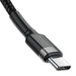 Baseus CATKLF-GG1 cable (USB type CM - USB type CM; 1m; gray-black) In preparation Your Sports Performance
