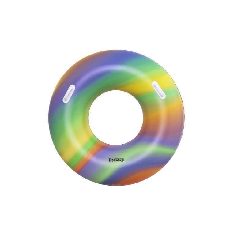 Inflatable ring Bestway 36352 Rainbow Swim Tube 92800497011 Accessories/Swimming accessories/Motylki, Pływaczki, Kółka, Piłki, Pontony Your Sports Performance