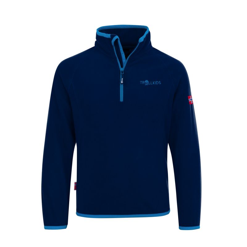 Trollkids Kids Nordland Half Zip Jr 707-110 sweatshirt Clothing/Lifestyle/Trollkids Your Sports Performance