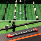 3-in-1 ROTARY GAME TABLE BILLIARDS TABLE FOOTBALL AIR HOOK-UP 121x84.5x85.3CM BLACK Accessories Your Sports Performance