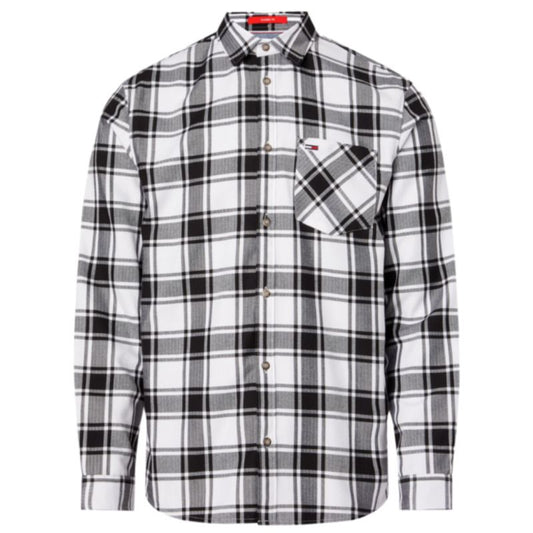 Tommy Hilfiger Tjm Check M DM0DM15114 shirt Clothing/Lifestyle/T-shirts/Tommy Hilfiger Tommy Hilfiger