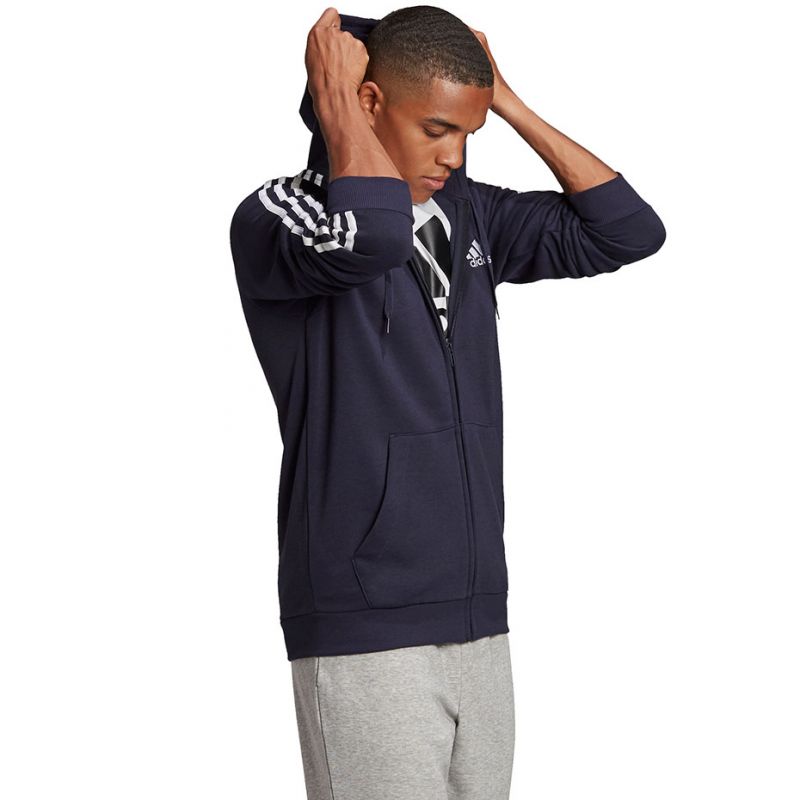 Adidas Essentials Full-Zip Hoodie M GK9053 Clothing/Lifestyle Adidas
