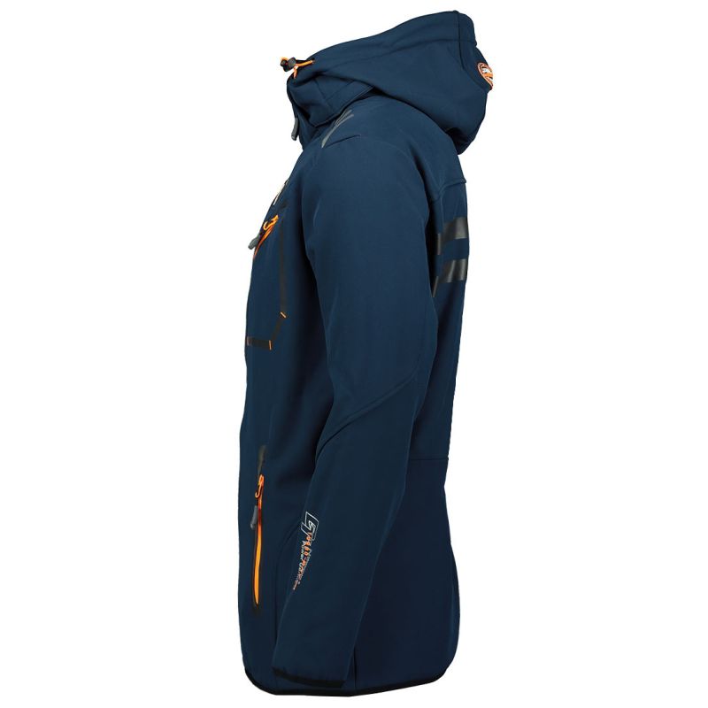 Men’s Softshell Jacket Geographical Norway ROYAUTE MEN ASS A BS2 056 (WT1804H/GN-NAVY / ORANGE)