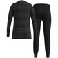 Odlo Set long ACTIVE WARM ECO SET children's underwear set size 140cm Black-Gray Odzież militarna/Bielizna termoaktywna Your Sports Performance