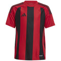 adidas Striped 24 Kids T-Shirt Red and Black IW2131 In preparation Your Sports Performance