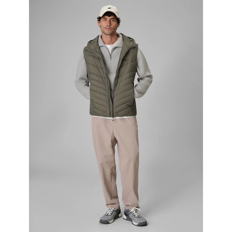 Men's vest with synthetic filling 4F 4FRAW26TVJAM405-43S