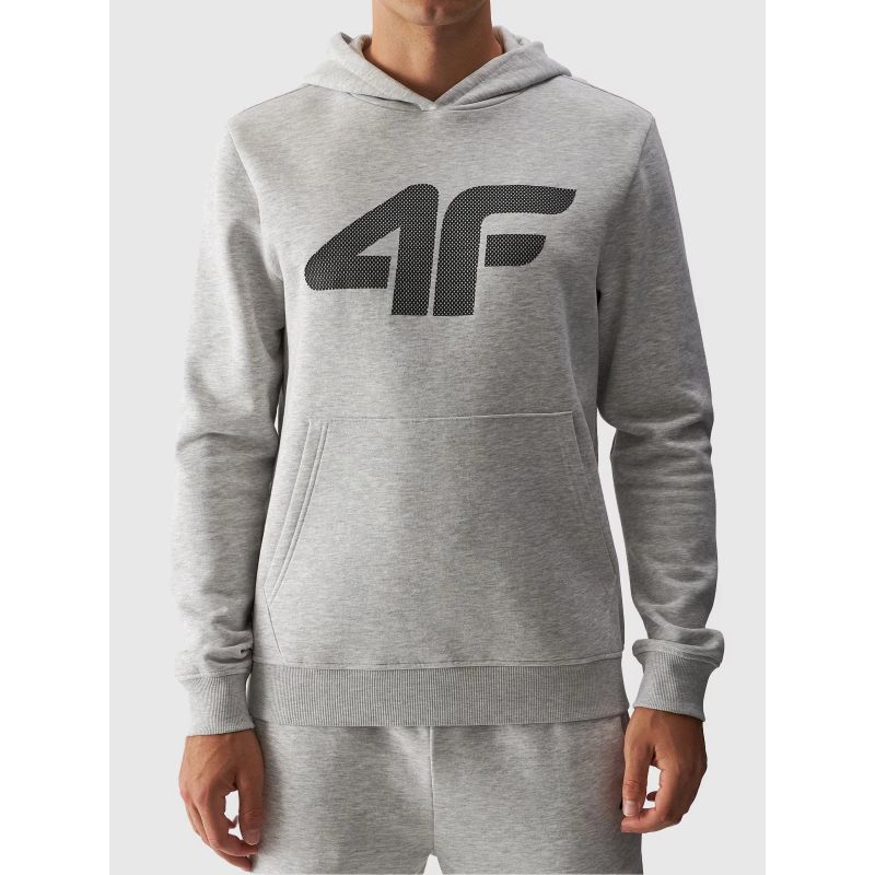 Men's sweatshirt with hood, open, 4F 4FWMM00TSWSM1464-27M *Kategoria tymczasowa Your Sports Performance