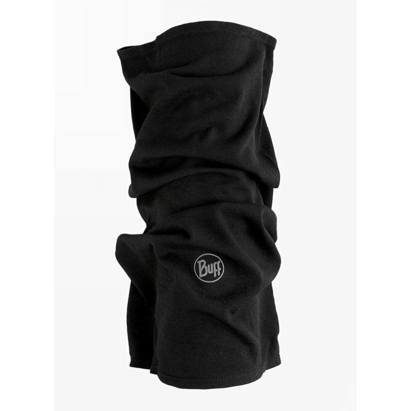BUFF MERINO MIDWEIGHT SOLID BLACK bandana Odzież militarna/Chusty, arafatki, kominy Your Sports Performance