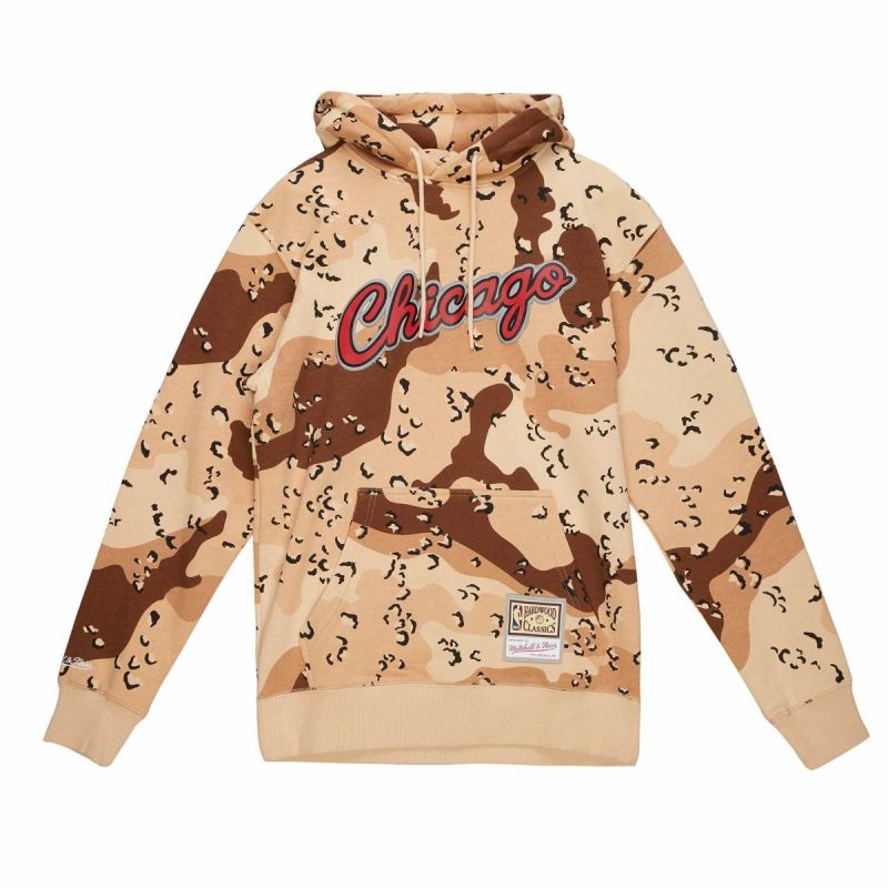 Mitchell & Ness NBA Chicago Bulls Camo Reflective Hoodie Odzież/Odzież na co dzień Your Sports Performance
