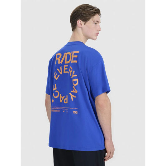 Men's oversize printed T-shirt 4F 4FWSS25TTSHM1979-36S *Kategoria tymczasowa Your Sports Performance