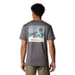Columbia Kwick Hike Back Graphic SS Tee 2071754014 Black L Clothing/Outdoor/T-shirts with short sleeves/Columbia Your Sports Performance