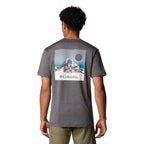 Columbia Kwick Hike Back Graphic SS Tee 2071754014 Black L Clothing/Outdoor/T-shirts with short sleeves/Columbia Your Sports Performance
