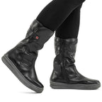 Rieker L2580-00 short insulated black women's boots