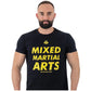 Mixed Martial Arts Cotton T-shirt - M ODZIEŻ - Koszulki treningowe Your Sports Performance