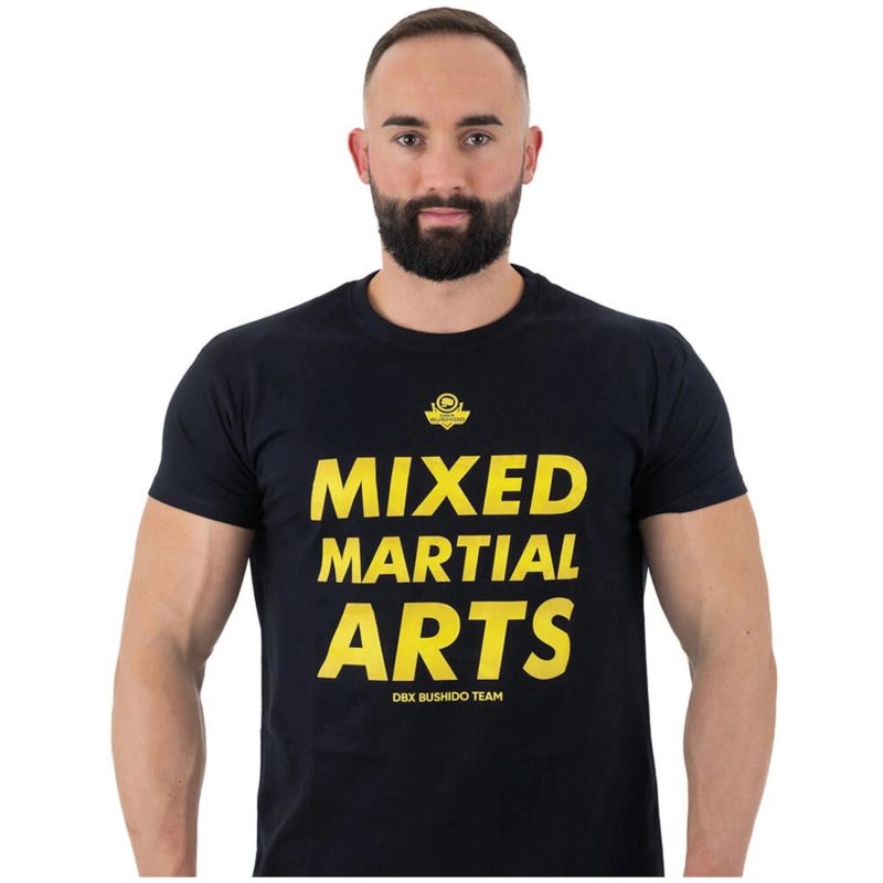 Mixed Martial Arts Cotton T-shirt - M ODZIEŻ - Koszulki treningowe Your Sports Performance