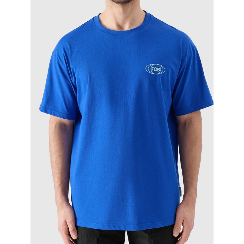Men's oversize printed T-shirt 4F 4FRSS24TTSHM2535-36S *Kategoria tymczasowa Your Sports Performance