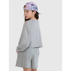 Girls' sweatshirt without a hood, 4F 4FJWSS25TSWSF1504-25S *Kategoria tymczasowa Your Sports Performance