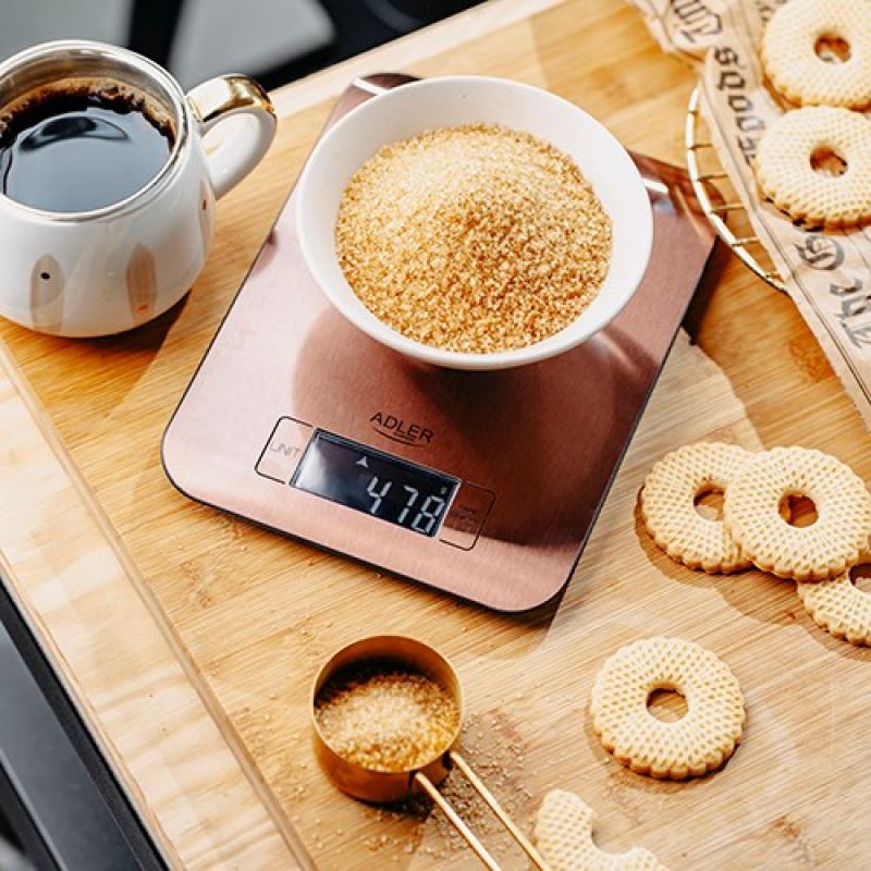 ADLER AD 3183c copper kitchen scale AGD - Produkty/Wagi kuchenne Your Sports Performance