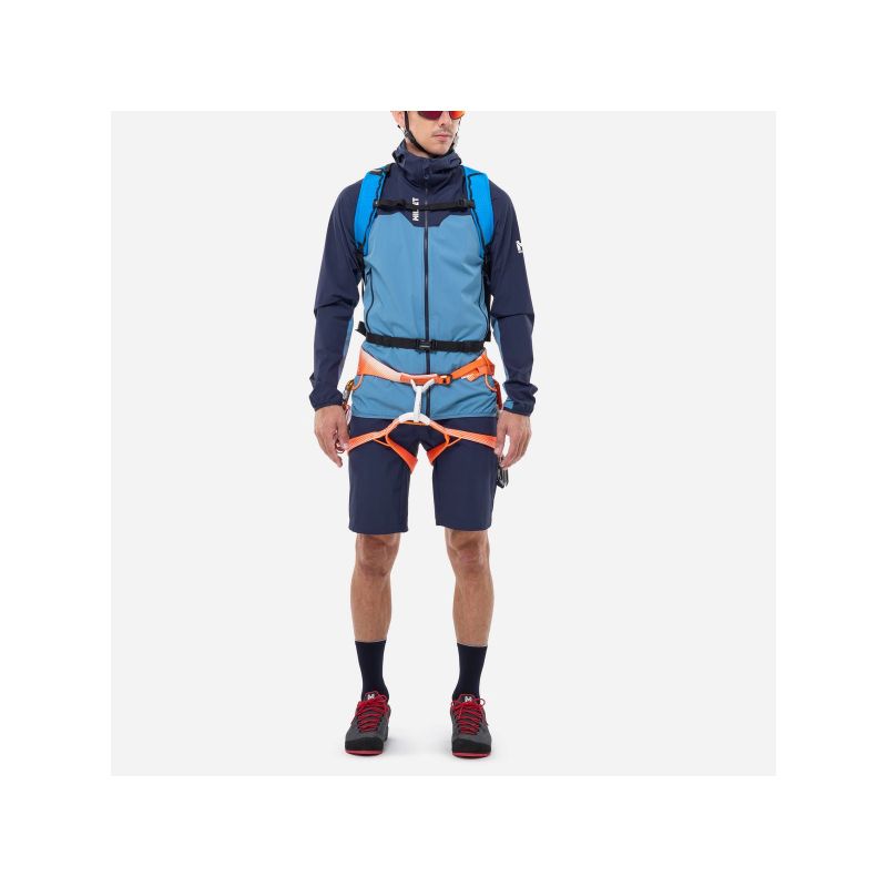 MILLET Kamet Xcs Light Hoodie M men's jacket blue