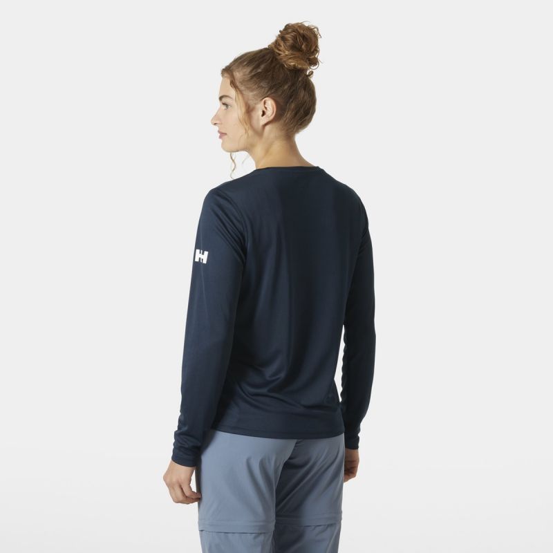 Helly Hansen HH Tech Crew LS 2.0 T-shirt W 49579 597 Clothing/Lifestyle/T-shirts/Helly Hansen Your Sports Performance