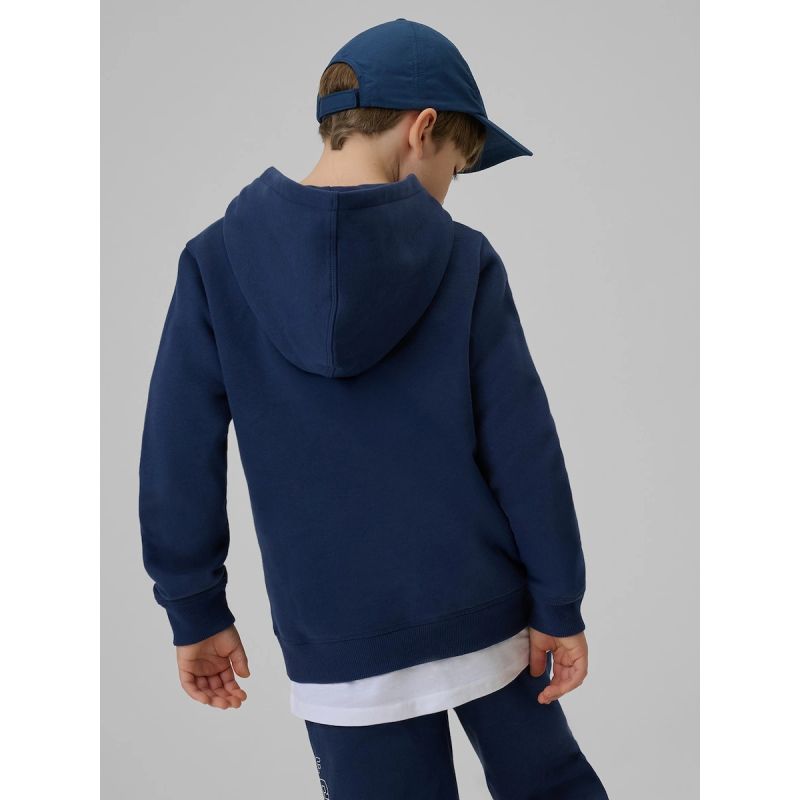 Boy's regular hooded sweatshirt 4F 4FJRSS26TSWSM2637-31S 4f